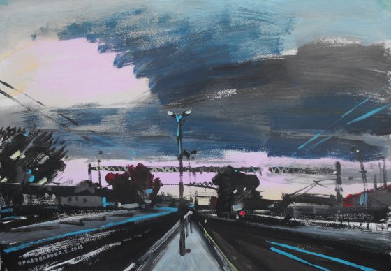 Олена Придувалова, із серії "Вокзали", 2013, Imagine Point