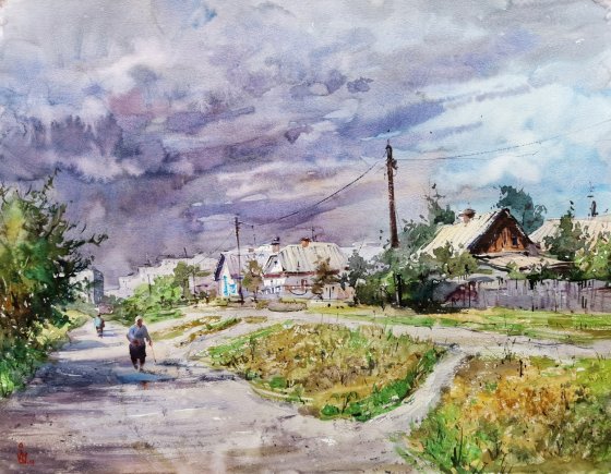 Maksym Kisilov, Long-desired rain, 2017, Imagine Point