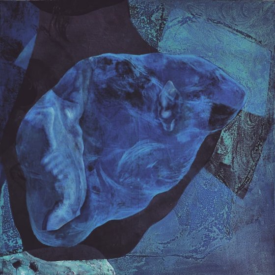 Ольга Заремба, Blue space, 2018, Imagine Point