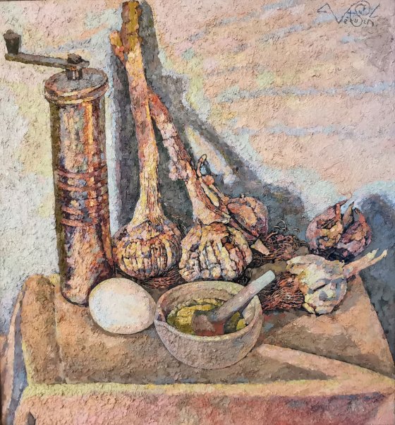 Vitalii Kononenko, Garlic and coffee grinder, 2004, Imagine Point №1